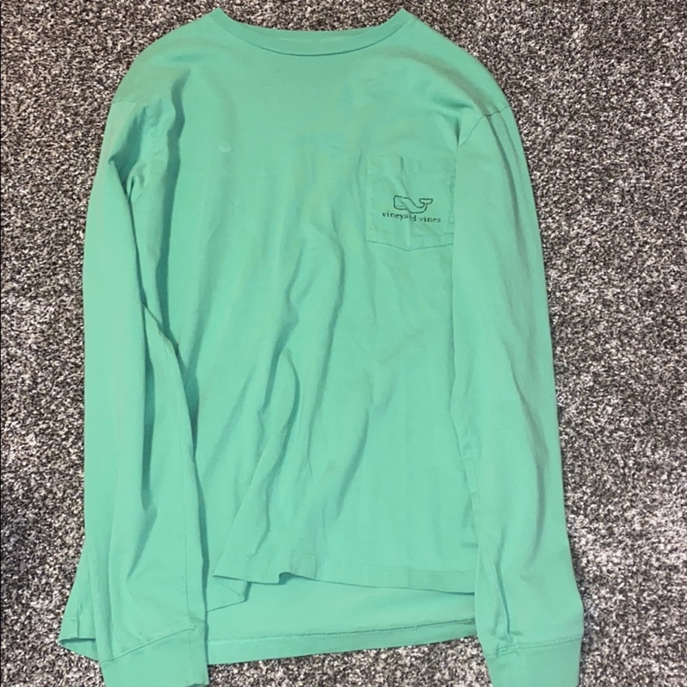 Small Green vineyard vines shirt